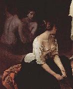 Bad der Nymphen, Detail Francesco Hayez